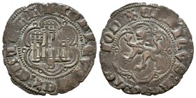 Reino de Castilla y León. Enrique III (1390-1406). Blanca. Sevilla. (Bautista-767.4). Ve. 1,96 g. Con S bajo el castillo. MBC+/EBC-. Est...35,00.
