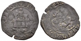 Fernando e Isabel (1474-1504). 2 maravedís. Toledo. (Cal-no cita). (Rs-815 variante). Ae. 3,86 g. Variante por roel encima del castillo. BC+. Est...70...