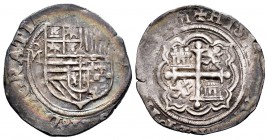 Felipe II (1556-1598). 1 real. México. O. (Cal-643). Ag. 3,35 g. MBC. Est...60,00.