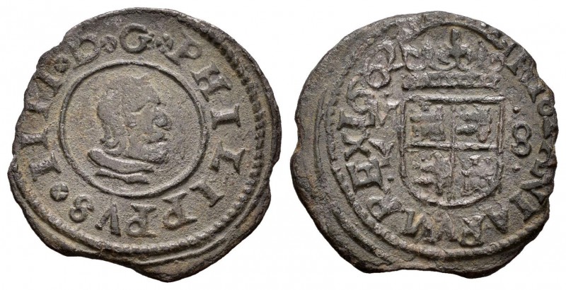 Felipe IV (1621-1665). 8 maravedís. 1662. Madrid. Y. (Cal-1427). (Jarabo-Sanahuj...
