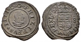 Felipe IV (1621-1665). 8 maravedís. 1662. Madrid. Y. (Cal-1427). (Jarabo-Sanahuja-M443). Ae. 1,74 g. MBC. Est...15,00.