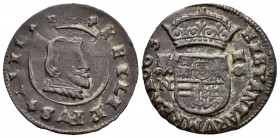 Felipe IV (1621-1665). 16 maravedís. 1663. Granada. N. (Cal-1352). (Jarabo-Sanahuja-M232). Ae. 4,14 g. BC+/MBC-. Est...15,00.