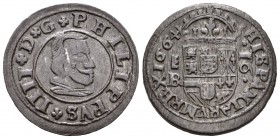 Felipe IV (1621-1665). 16 maravedís. 1664. Segovia. BR. (Cal-1514). (Jarabo-Sanahuja-M530). Ae. 4,18 g. EBC-. Est...40,00.