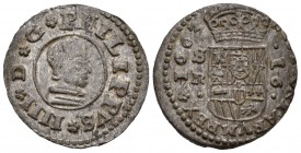 Felipe IV (1621-1665). 16 maravedís. 1663. Sevilla. R. (Cal-1568). (Jarabo-Sanahuja-M613). Ae. 4,16 g. Restos de plateado original. EBC-. Est...30,00....