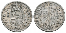 Fernando VI (1746-1759). 1 real. 1747. Madrid. JB. (Cal-559). Ag. 2,95 g. MBC+. Est...50,00.