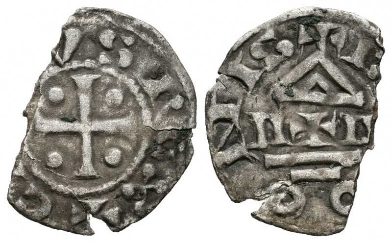 Francia. Acuñaciones Carolingias. Charles IV El Simple. Dinero. (898-922). Limog...