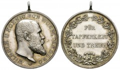 Alemania. Wilhelm II. Medalla. (Borna Barac-13). 11,57 g. EBC+. Est...50,00.