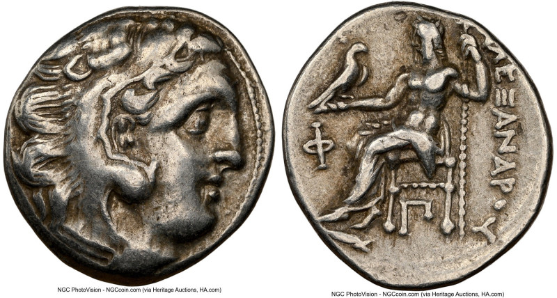 MACEDONIAN KINGDOM. Alexander III the Great (336-323 BC). AR drachm (18mm, 12h)....