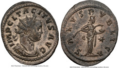 Tacitus (AD 275-276). BI antoninianus (29mm, 7h). NGC Choice XF, Silvering. Lugdunum, 3rd officina. IMP CL TACITVS AVG, radiate, draped, and cuirassed...