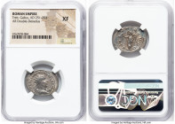 ANCIENT LOTS. Roman Imperial. Trebonianus Gallus (AD 251-253). Lot of three (3) AR antoniniani. NGC XF. 1) Trebonianus Gallus (AD 251-253). AR antonin...