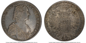 Maria Theresa silver Taler 1761 AU Details (Cleaned) PCGS, Hall mint, KM1816, Dav-1121. HID09801242017 © 2024 Heritage Auctions | All Rights Reserved