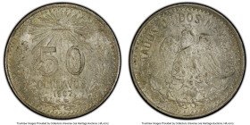 Estados Unidos silver 50 Centavos 1907-M MS64 PCGS, Mexico City mint, KM445. Curved 7. HID09801242017 © 2024 Heritage Auctions | All Rights Reserved