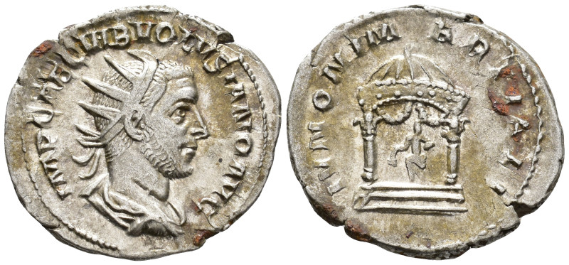 Volusian, Augustus (AD 251–253). Antoninianus (AR, 23 mm, 3.55 g), Rome mint, 25...
