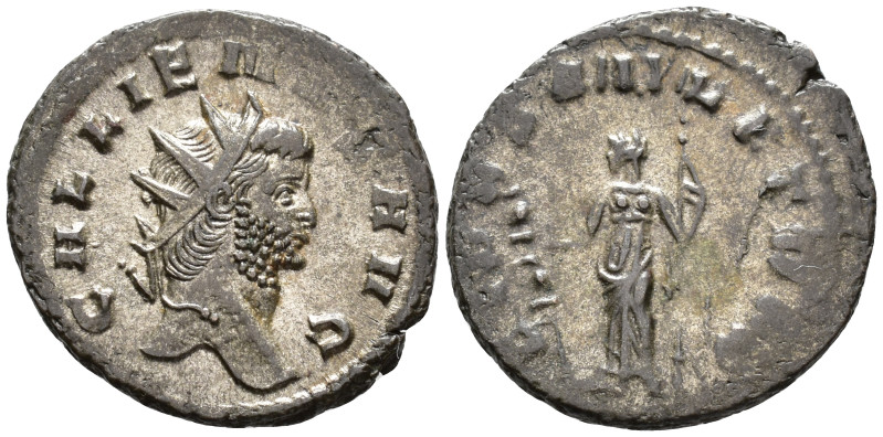 Gallienus (AD 253–268). Antoninianus (Billon, 22 mm, 3.85 g), Rome mint, 265–267...