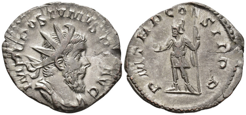 Postumus (AD 260–269). Antoninianus (AR, 23 mm, 2.97 g), Cologne mint, 260–261....