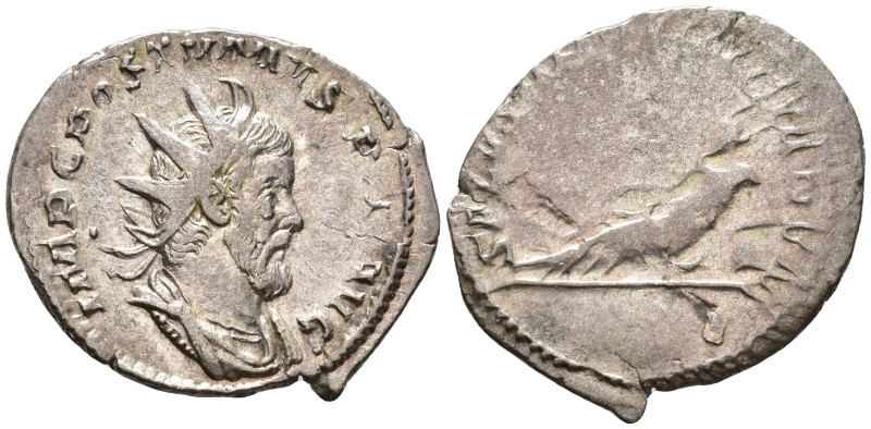 Postumus (AD 260–269). Antoninianus (AR, 24 mm, 3.11 g), Cologne mint, 260–261....