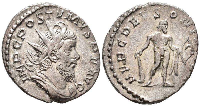 Postumus (AD 260–269). Antoninianus (AR, 22 mm, 3.79 g), Cologne mint, 260–261....
