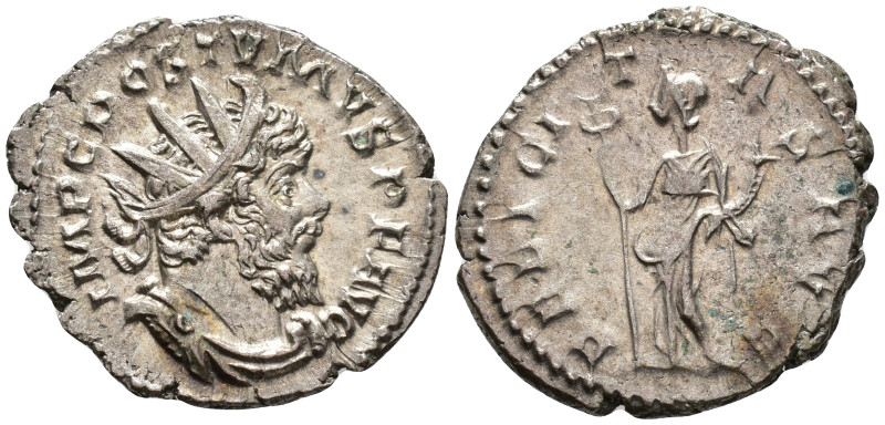 Postumus (AD 260–269). Antoninianus (AR, 23 mm, 3.75 g), Cologne mint, 263–265....