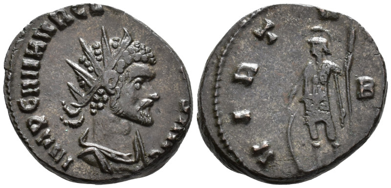 Quintillus (AD 270). Antoninianus (AE, 19 mm, 3.88 g), Rome mint, 270.

 IMP C...