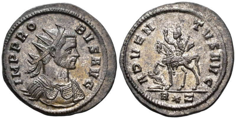 Probus (AD 276–282). Antoninianus (AE, 24 mm, 4.37 g), Rome mint, 276–282.

 I...