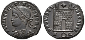 Constantius II, Caesar (AD 324–337). Follis (AE, 19 mm, 3.17 g), Rome mint, 326.

 FL VAL CONSTANTIVS NOB C Laureate, draped and cuirassed bust of C...