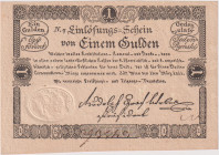 1 Gulden 1811, Einlösungsschein, perfect condition, Pick A44

UNC