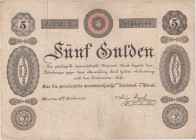 5 Gulden 1825, 2nd issue Privileged National Bank, nice condition, Pick A61

VF-