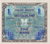 1 Marka 1944, printed by SSSR, 9 digit serial number, without "F", BKK AM2c, Hej AM2c

UNC