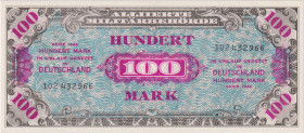 100 Marka 1944, printed by SSSR, 9 digit serial number, without "F", BKK AM7c, Hej AM7c

UNC