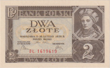 2 Zlote 1936, series BL, BKK PL2a, Hej PL2a

UNC