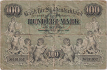 Germany, German States, 100 Mark 1892, Hessen-Darmstadt, literature Pick and Pick/Rixen only list this note with the date 1874, Grabowski/Kranz only l...