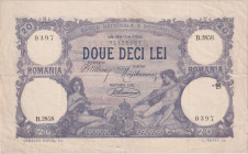 Romania, 20 Lei 1920, Pick 20

VF-