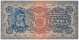 5 Koruna 1921, series 5, BKK 18, Hej 18

XF-