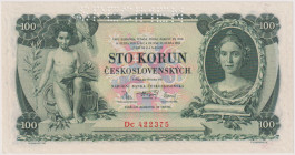 100 Koruna 1931, series Dc, SPECIMEN, perforation shifted to the left, BKK 25c, Hej 25b2

UNC