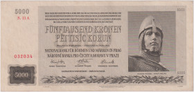 5000 Koruna 1944, series 11 A, BKK 41, Hej 41

XF