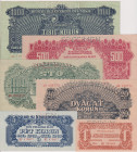 1 - 1000 Koruna 1944, all SPECIMEN, 6 pcs, BKK 56 - 61, Hej 56 - 61

UNC - XF