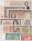 5 - 5000 Koruna, b.d.(1945) - 1950, all perforated with S, 9 pcs, BKK 70 - 85, Hej 70 - 88

UNC - aUNC