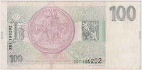 100 Koruna 1993, replacement series Z 01, BKK CZ5, Hej CZ8a2

VG