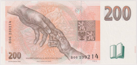 200 Koruna 1996, series B 06, BKK CZ14, Hej CZ18

UNC