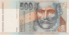 500 Koruna 1993, series F, BKK SK9a, Hej SK10a1

aUNC