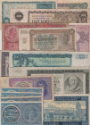 1 - 1000 Koruna, 1919 - 1950, large lot of approx. 335 banknotes, all up to 1950, perforated and non-perforated, in rather heavily circulated conditio...