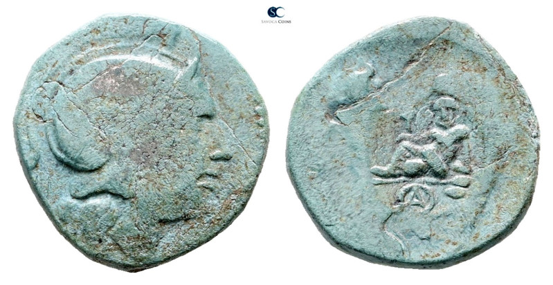 Thrace. Odessos circa 250 BC. 
Bronze Æ

17 mm, 3,69 g



Fine