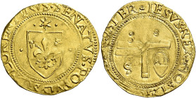 Firenze. Assedio imperiale, 14 ottobre 1529 – 12 agosto 1530 Scudo del sole I semestre 1530, AV 3,35 g. SENATVS POPVLVS Q FLORENTINVS Giglio di Firenz...