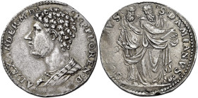 Firenze. Alessandro de’Medici duca della Repubblica di Firenze, 1532-1537 Testone, AR 9,91 g. ALEXANDER MED – R P FLOREN DVX Busto a s. Rv. S COSMVS –...