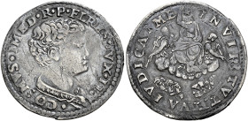 Firenze. Cosimo I de’Medici duca II poi granduca I, 1537-1574. I periodo: duca della Repubblica di Firenze, 1537-1574 Lira da 20 soldi, AR 4,56 g. COS...