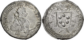 Firenze. Cosimo II de’Medici granduca IV, 1609-1621 Monetazione per Pisa. Tallero 1611, AR 28,57 g. COSMVS MED MAG ETR DVX IIII Busto radiato e corazz...