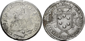 Firenze. Cosimo II de’Medici granduca IV, 1609-1621 Monetazione per Pisa. Tallero 1613, AR 28,63 g. COSMVS II MAGN DVX ETRV IIII Busto radiato e coraz...