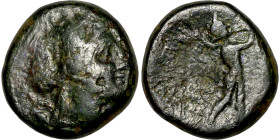 Hellenistic period coin (4-1 century BC)

16mm 5,76g