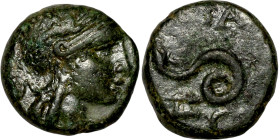 Hellenistic period coin (4-1 century BC)

13mm 3,20g