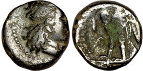 Hellenistic period coin (4-1 century BC)

15mm 3,88g